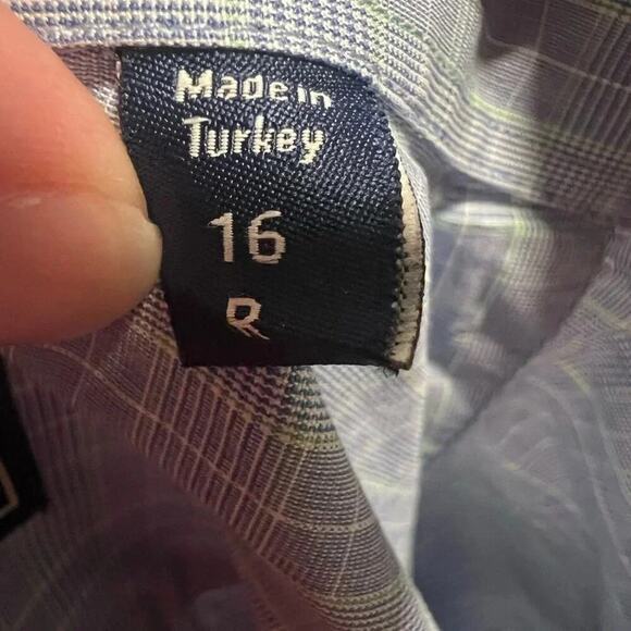 Vineyard Vines Button-front Long Sleeve Dress Shirt Size 16 R - Picture 5 of 5